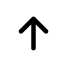 arrow up icon